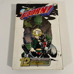 Manga Reborn! Volume 12 by Akira Amano Ex-Library Acceptable Condition ENGLISH